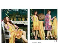 Signature Icon Vol 2 Eid Collection 2016-2017 Original - 03 Pcs Suite - 3B